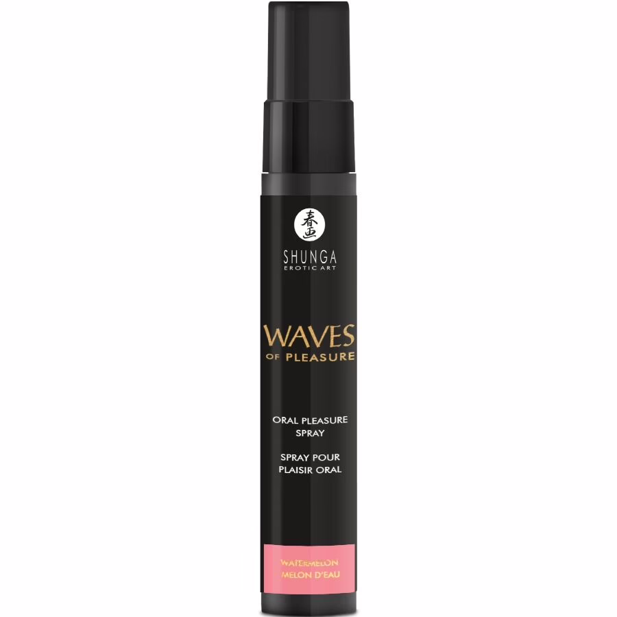 SHUNGA - WAVES PLEASURE SPRAY ORAL SEDUCTOR SANDÍA 20 ML - Imagen 2