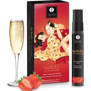 SHUNGA - WAVES PLEASURE SPRAY ORAL SEDUCTOR FRESA 20 ML