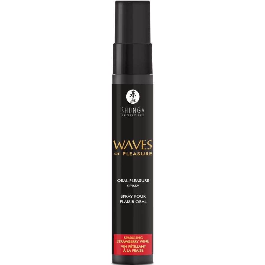 SHUNGA - WAVES PLEASURE SPRAY ORAL SEDUCTOR FRESA 20 ML - Imagen 2