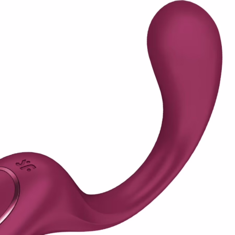 SATISFYER - G FOR GODDESS 2 VIBRADOR RABBIT BURDEOS - Imagen 4