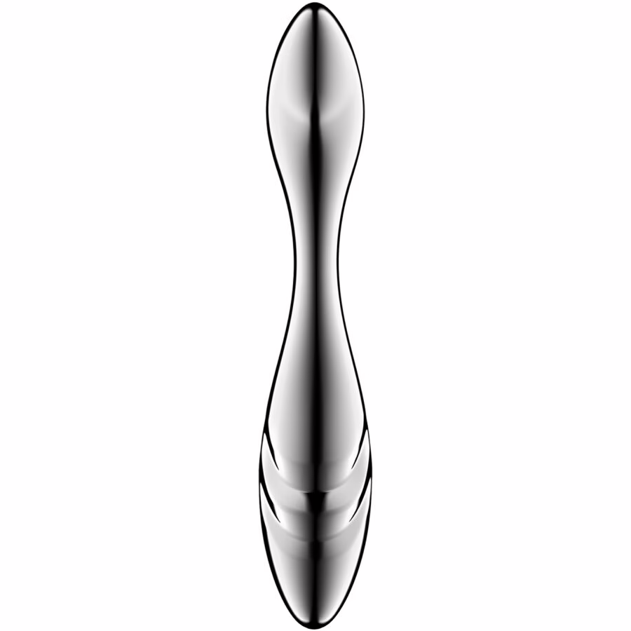 SATISFYER - PURE GRAVITY 3 DILDO ACERO INOXIDABLE DOBLE USO - Imagen 2