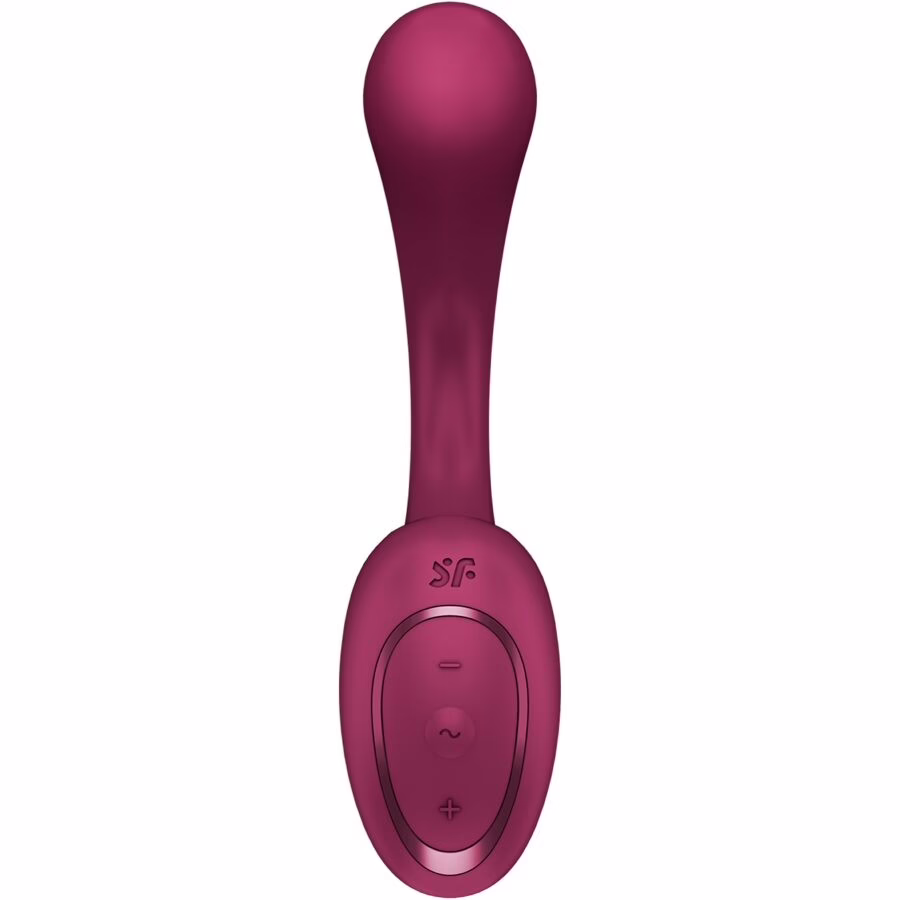 SATISFYER - G FOR GODDESS 2 VIBRADOR RABBIT BURDEOS - Imagen 2