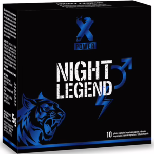 XPOWER - NIGHT LEGEND ESTIMULANTE DE ACCIÓN RÁPIDA ERECCIÓN Y RENDIMIENTO 10 CÁPSULAS