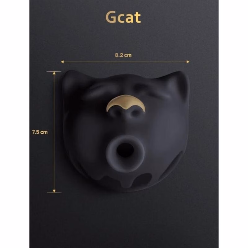 G-VIBE - GCAT MYSTIC SUCCIONADOR DE CLÍTORIS NEGRO - Imagen 3