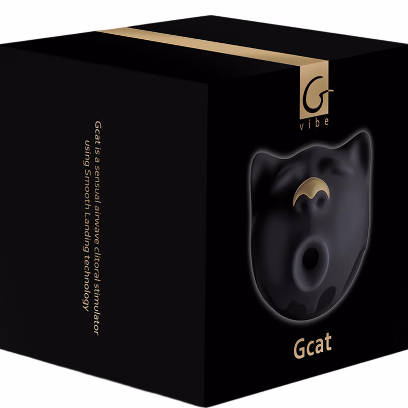 G-VIBE - GCAT MYSTIC SUCCIONADOR DE CLÍTORIS NEGRO - Imagen 5