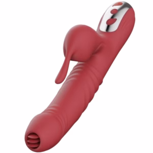 ARMONY - SUCK VIBRADOR & SUCCIONADOR CON LENGUA ESTIMULADORA BURDEOS
