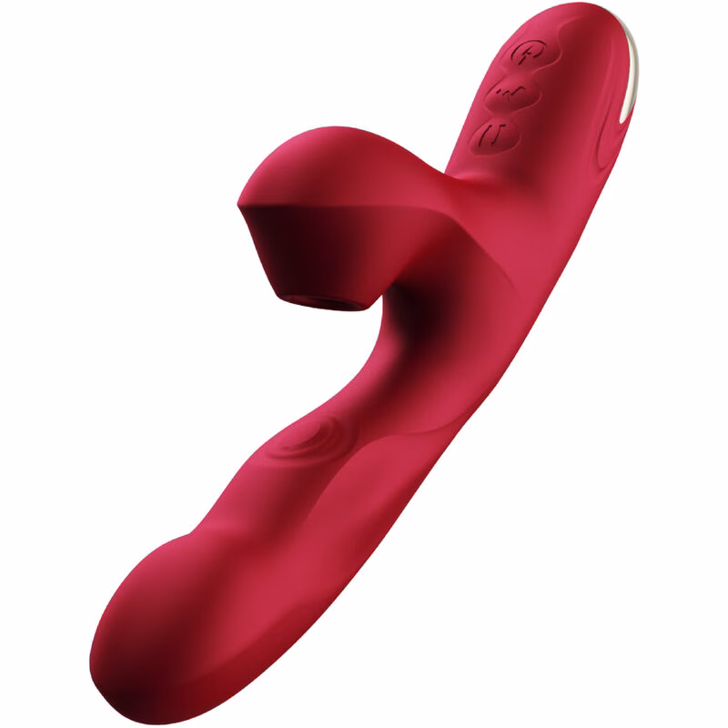 ARMONY - BUMP VIBRADOR & SUCCIONADOR MODELO 2 BURDEOS - Imagen 5