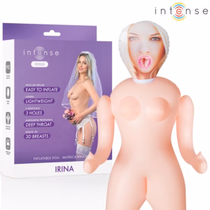 INTENSE DOLLS - IRINA MUÑECA HINCHABLE CON TRES ORIFICIOS