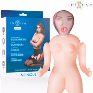 INTENSE DOLLS - MONIQUE MUÑECA HINCHABLE CON TRES ORIFICIOS