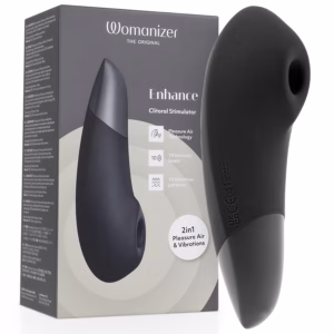 WOMANIZER - ENHANCE ESTIMULADOR DE CLITORÍS NEGRO