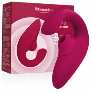 WOMANIZER - BLEND ESTIMULADOR VIBRADOR RABBIT FUCSIA
