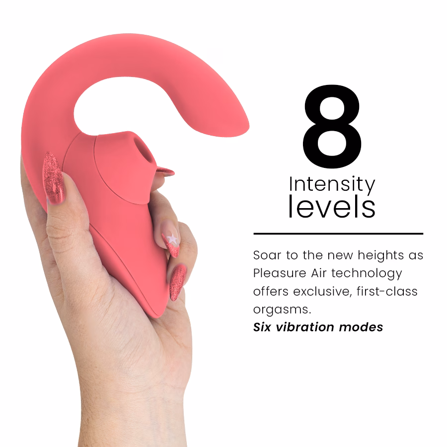 WOMANIZER - BLEND ESTIMULADOR VIBRADOR RABBIT ROSA - Imagen 5