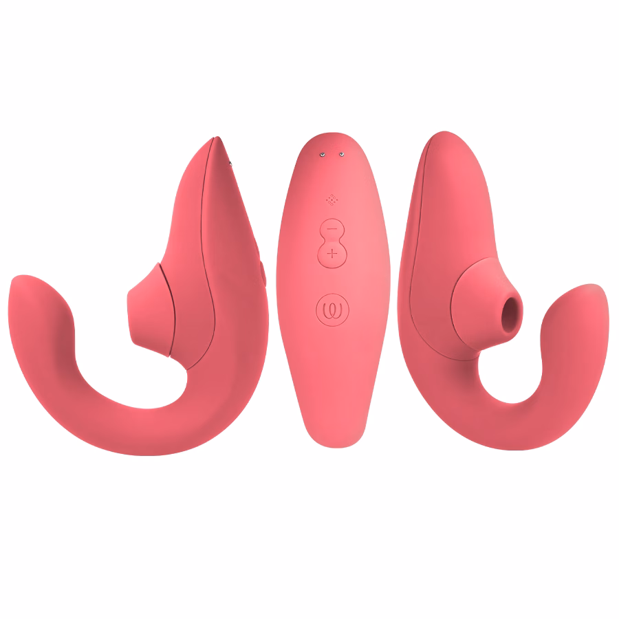 WOMANIZER - BLEND ESTIMULADOR VIBRADOR RABBIT ROSA - Imagen 2