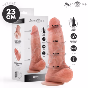 MR INTENSE - MEDIUM SPENCER DILDO SILICONA 23 CM -Ø- 5.7 CM
