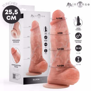 MR INTENSE - BIG PENE SPENCER DILDO SILICONA 25,5 CM -Ø- 6.2 CM