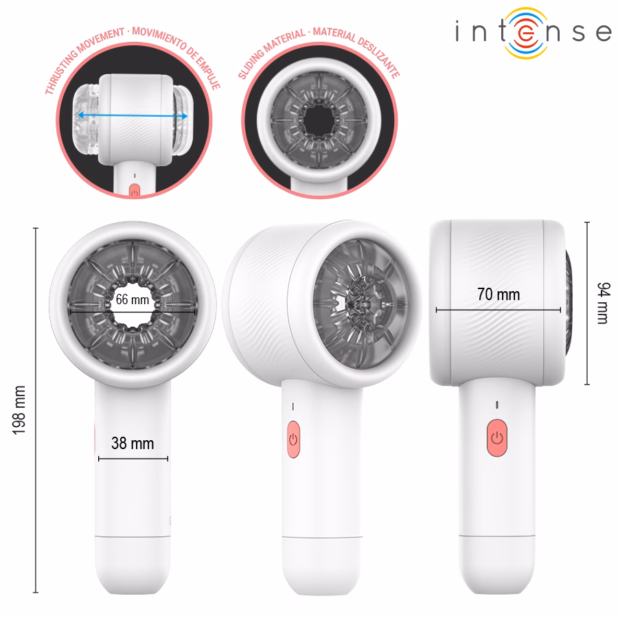 INTENSE - GRIFFIN MASTURBADOR MASCULINO CON EMPUJE AVANZADO - Imagen 4