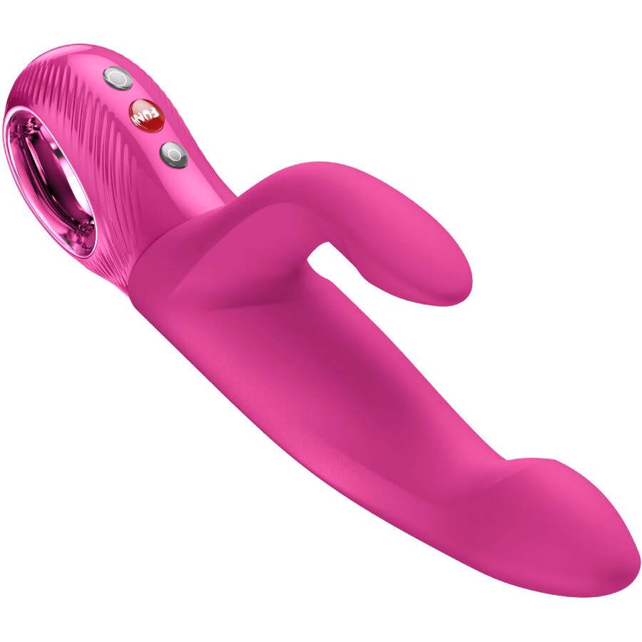 FUN FACTORY - BI STRONIC IMMERSE CONEJO ESTIMULADOR DE EMPUJE MAGENTA - Imagen 2