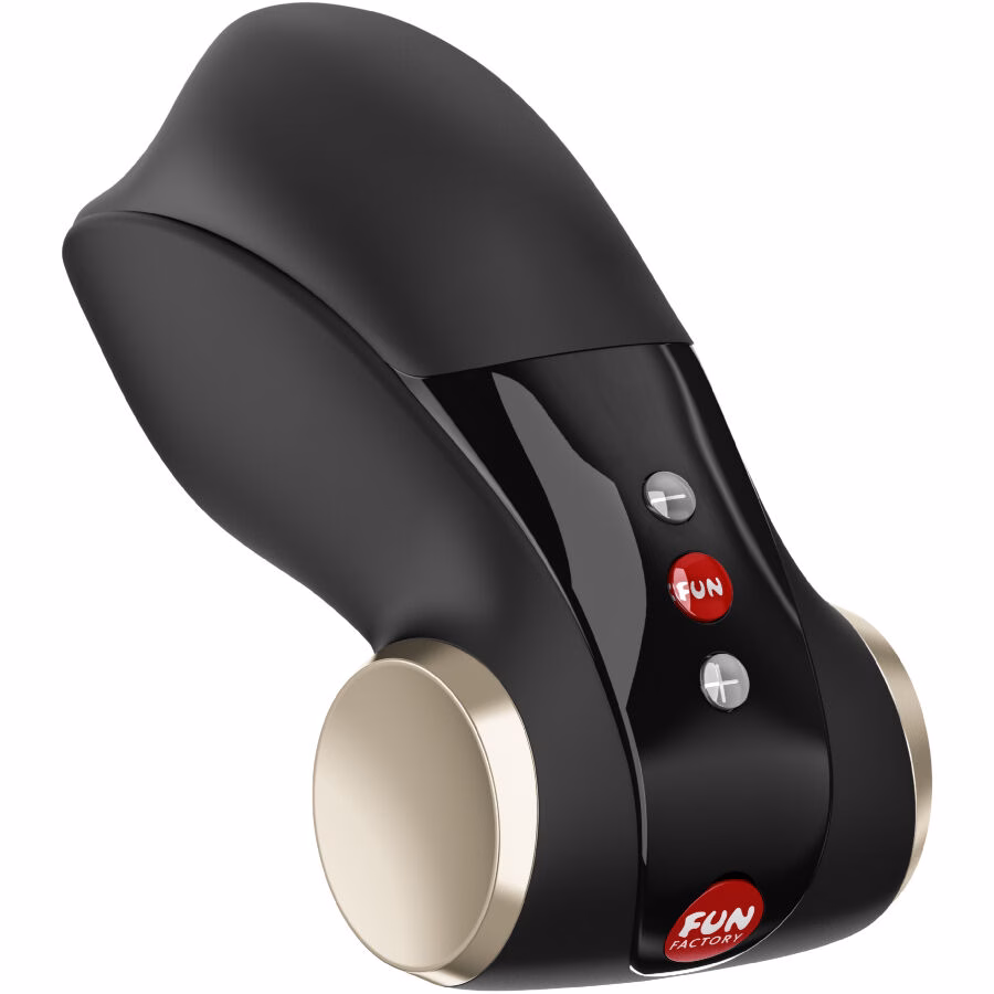 FUN FACTORY - COBRA LIBRE II MASTURBADOR VIBRADOR NEGRO - Imagen 2