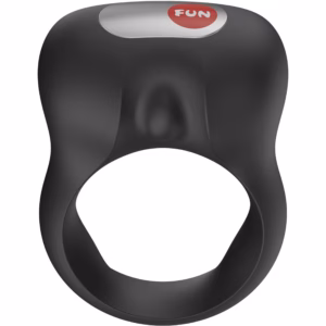 FUN FACTORY - STEADY ANILLO VIBRADOR PENE NEGRO