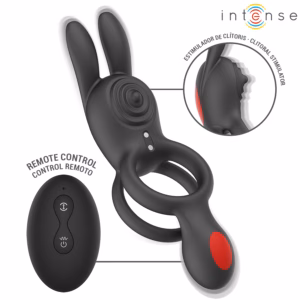 INTENSE - QUINN ANILLO DOBLE CON VIBRACIÓN CONTROL REMOTO