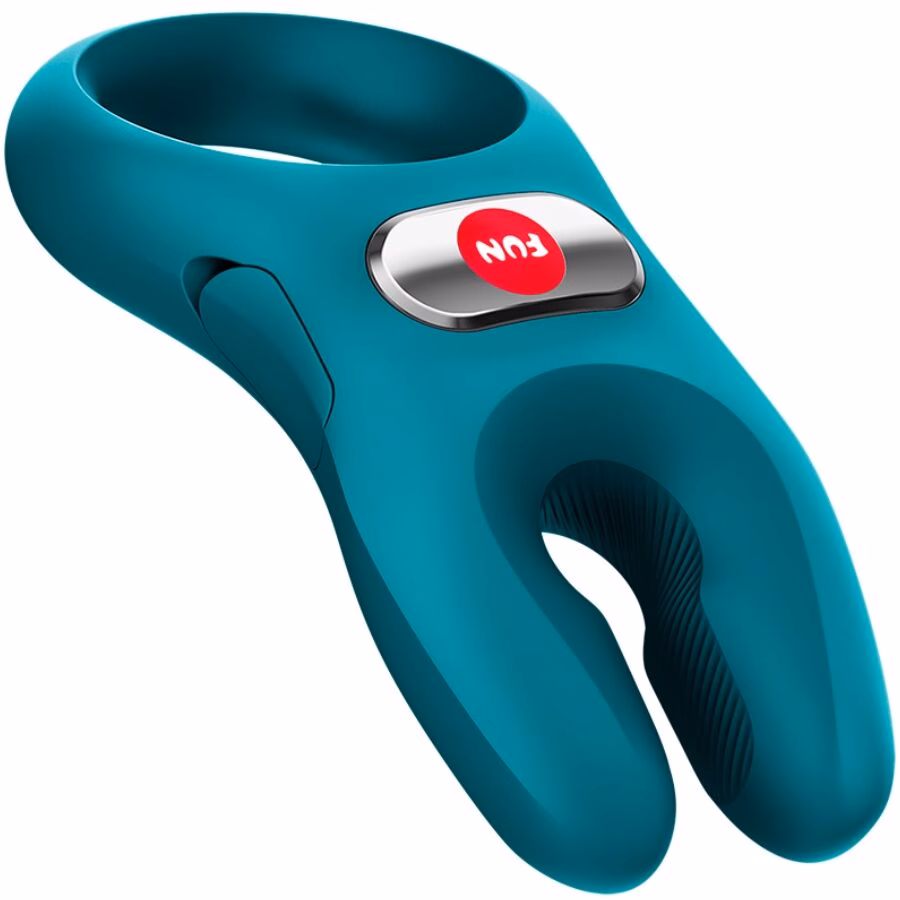 FUN FACTORY - NOS PRO ANILLO VIBRADOR PENE VERDE BOTELLA - Imagen 2