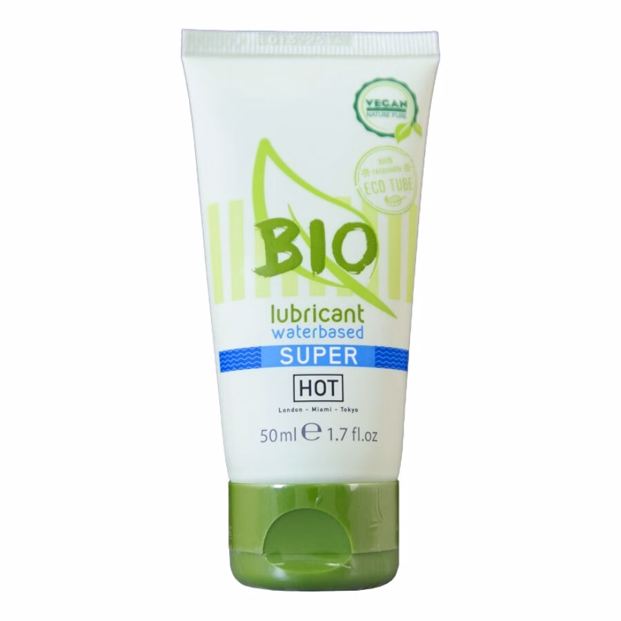 HOT - BIO LUBRICANT LUBRICANTE BIO BASE AGUA SUPERGLIDE 50 ML