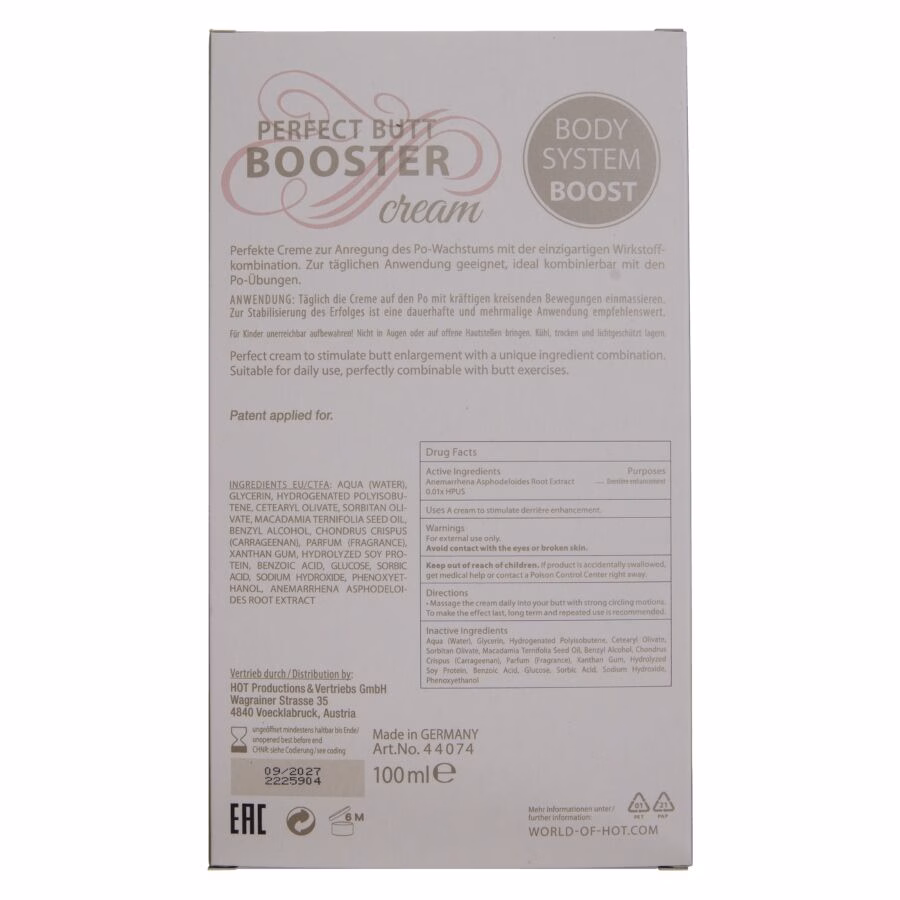 HOT - CREMA XXL BOOTY BOOSTER 100 ML - Imagen 5