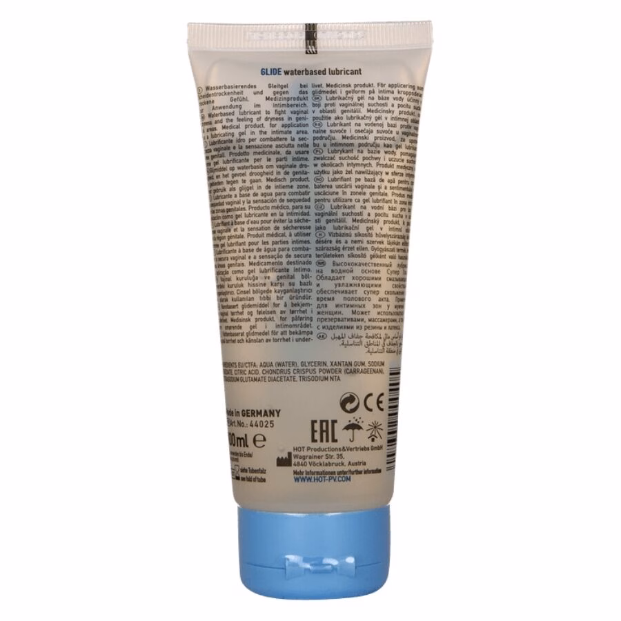 HOT - GLIDE LIQUID PLEASURE LUBRICANTE BASE AGUA 100 ML - Imagen 2