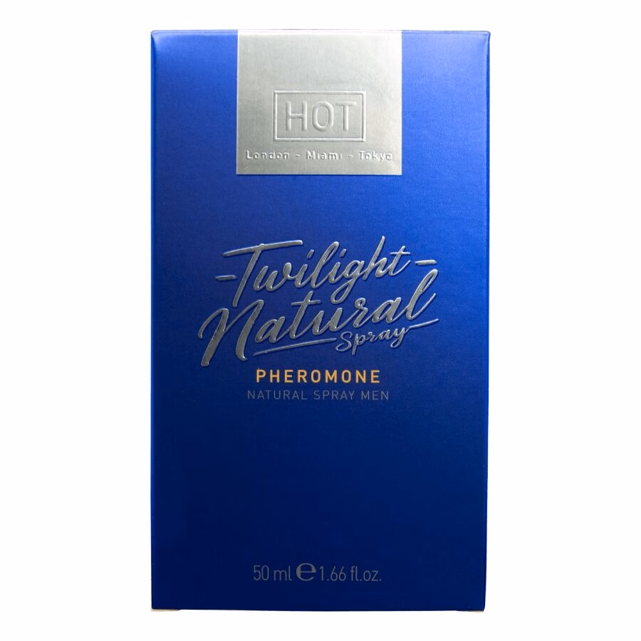 HOT - TWILIGHT SPRAY NATURAL CON FEROMONAS HOMBRE 50 ML - Imagen 3