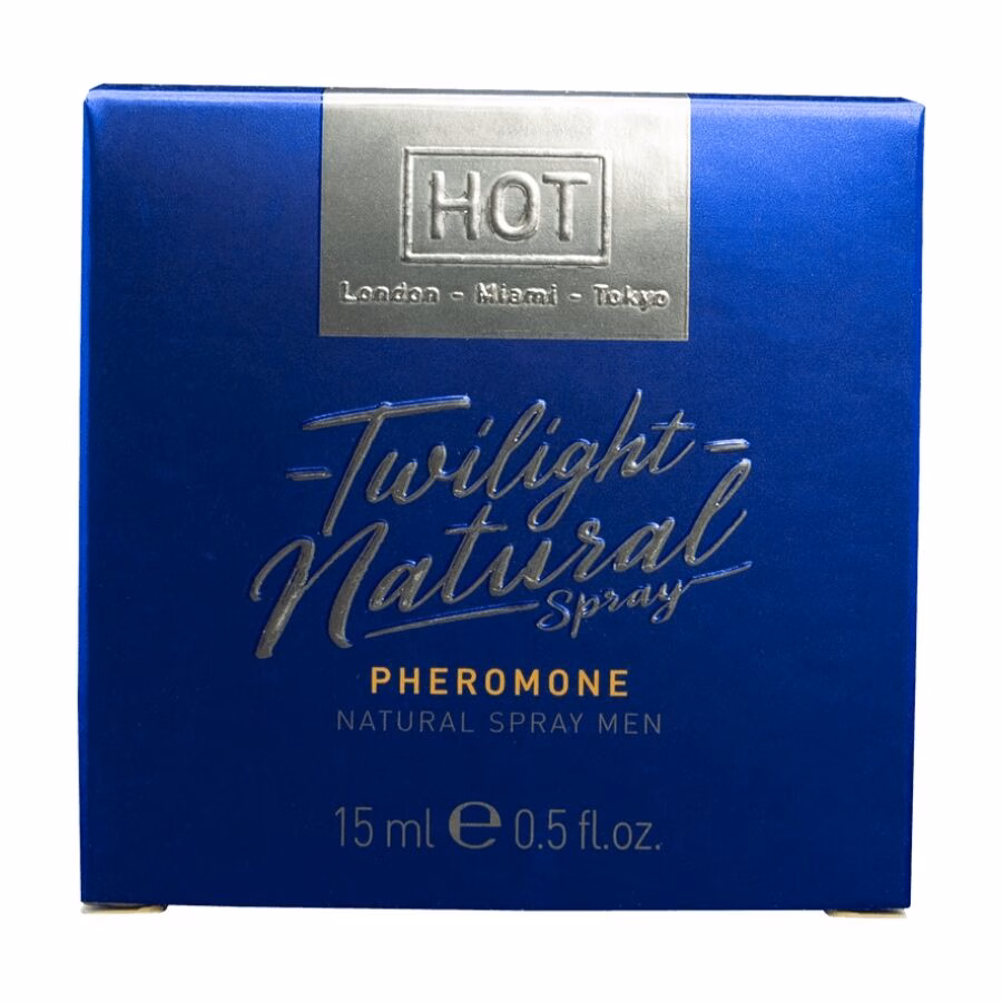 HOT - TWILIGHT NATURAL CON FEROMONAS HOMBRE 15 ML - Imagen 3