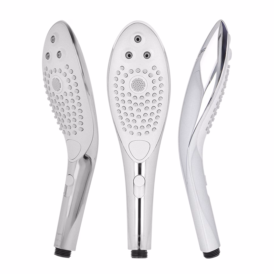 WOMANIZER - WAVE CABEZAL DE DUCHA ESTIMULADOR DE CLITORÍS PLATEADO - Imagen 2