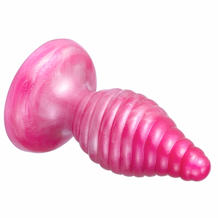 SILEXD - CHERRY PLUG ANAL FANTASY SILICONA LIQUIDA TERMOREACTIVO ROSA 9.2 CM - Imagen 4