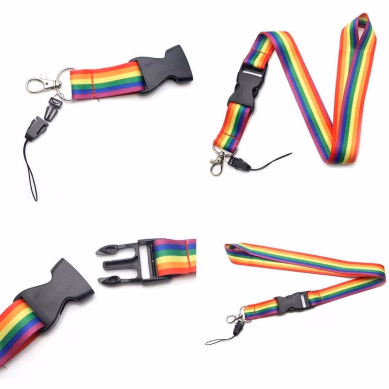 PRIDE - LANYARD BANDERA LGBT - Imagen 2