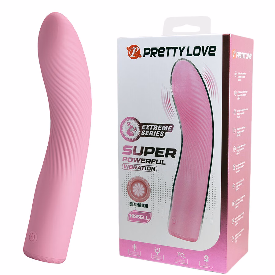 PRETTY LOVE - KISELL VIBRADOR PUNTO G ROSA