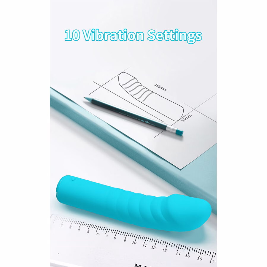 PRETTY LOVE - RYLAN VIBRADOR PUNTO G AZUL - Imagen 8