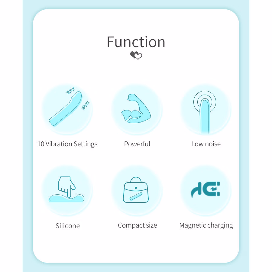 PRETTY LOVE - RYLAN VIBRADOR PUNTO G AZUL - Imagen 9