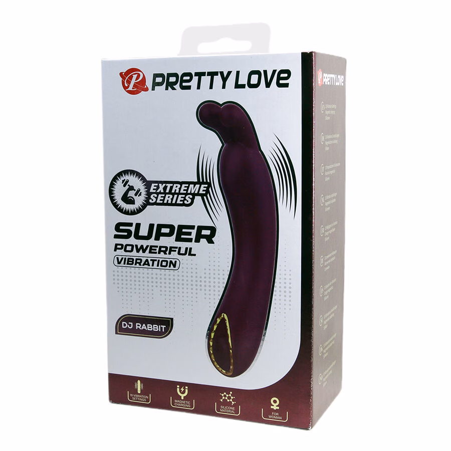 PRETTY LOVE - DJ RABBIT VIBRADOR PUNTO G MORADO - Imagen 10