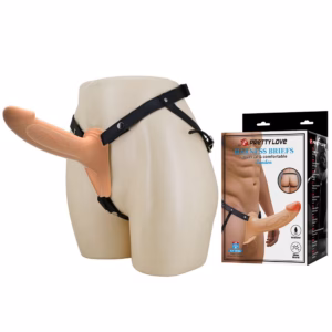 PRETTY LOVE - LANDON STRAP-ON CON VIBRACIÓN CLARO