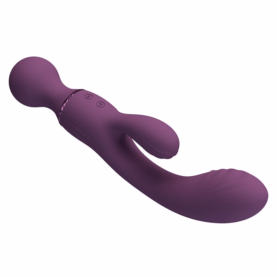 PRETTY LOVE - ALL ROUNDER VIBRADOR PUNTO G MORADO - Imagen 6