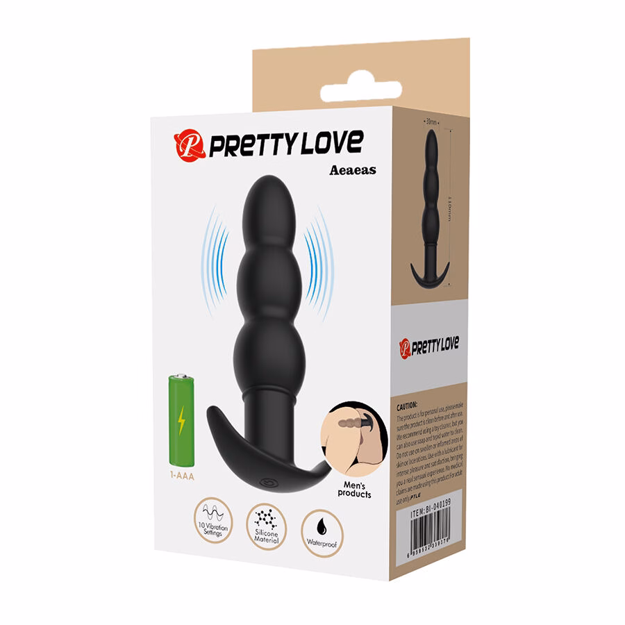 PRETTY LOVE - AEAEAS PLUG ANAL CON VIBRACIÓN - Imagen 9