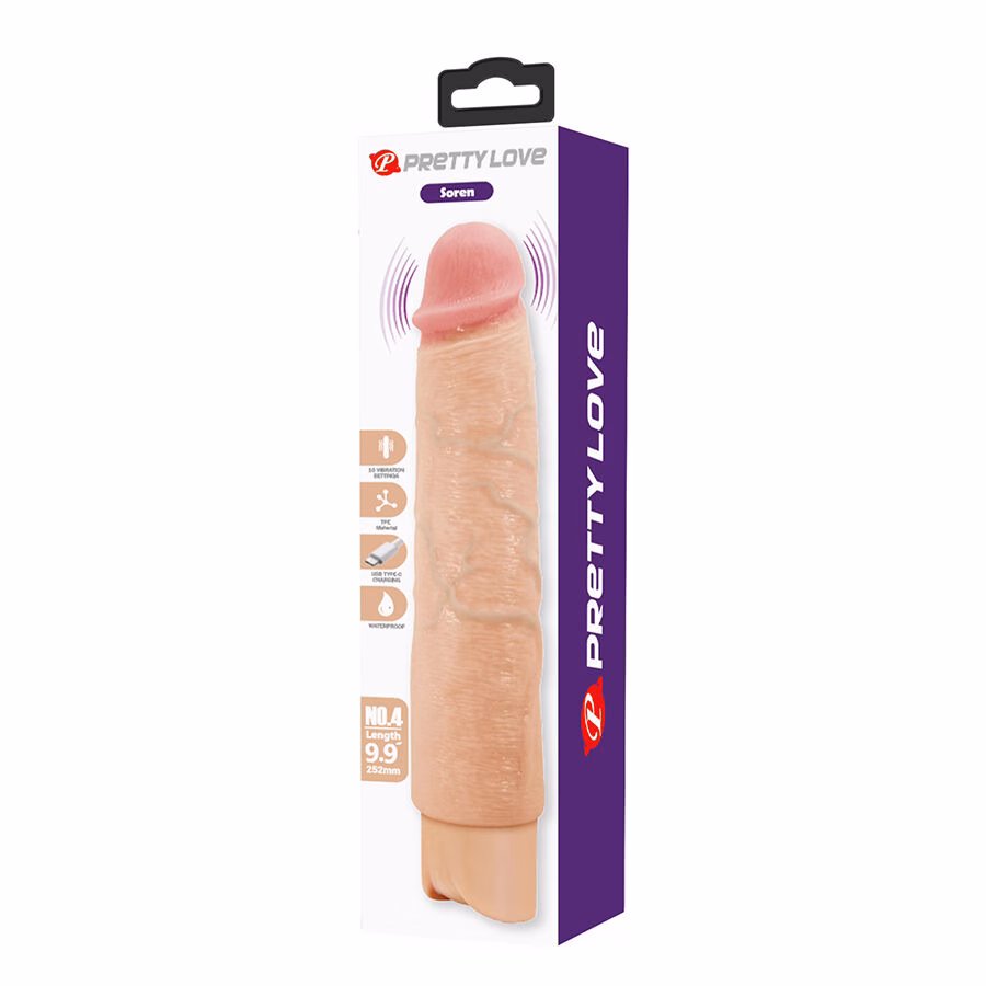 PRETTY LOVE - SOREN VIBRADOR REALÍSTICO FLEXIBLE - Imagen 10