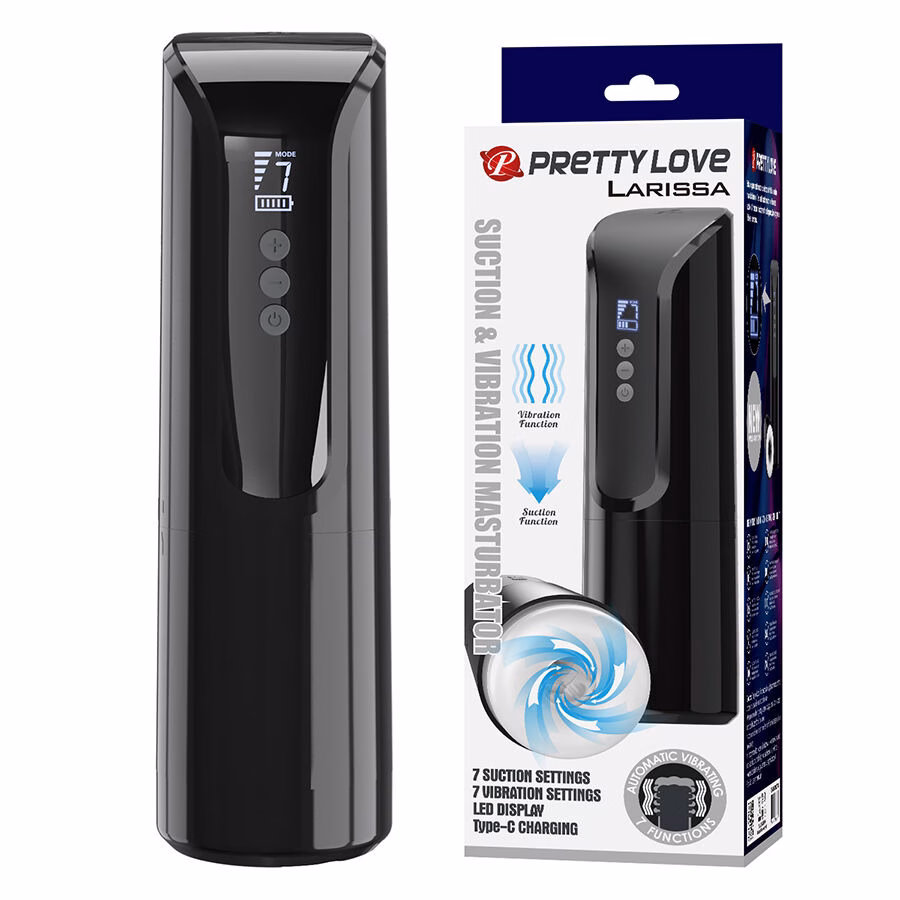 PRETTY LOVE - LARISSA MASTURBADOR SUCCIONADOR CON VIBRACIÓN