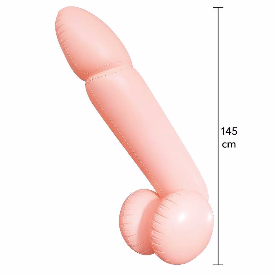 HIDDEN DESIRE - GIANT WILLY PENE INFLABLE GIGANTE 145 CM - Imagen 2
