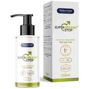 MEDICA GROUP - SÚPER ORGASM STOP GEL ÍNTIMO PARA HOMBRE 150 ML