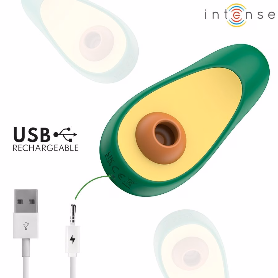 INTENSE - WAKI ESTIMULADOR SUCCIONADOR DE CLÍTORIS AGUACATE - Imagen 6