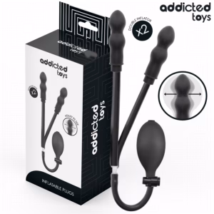 ADDICTED TOYS - PLUG ANAL DOBLE INFLABLE MODELO 3