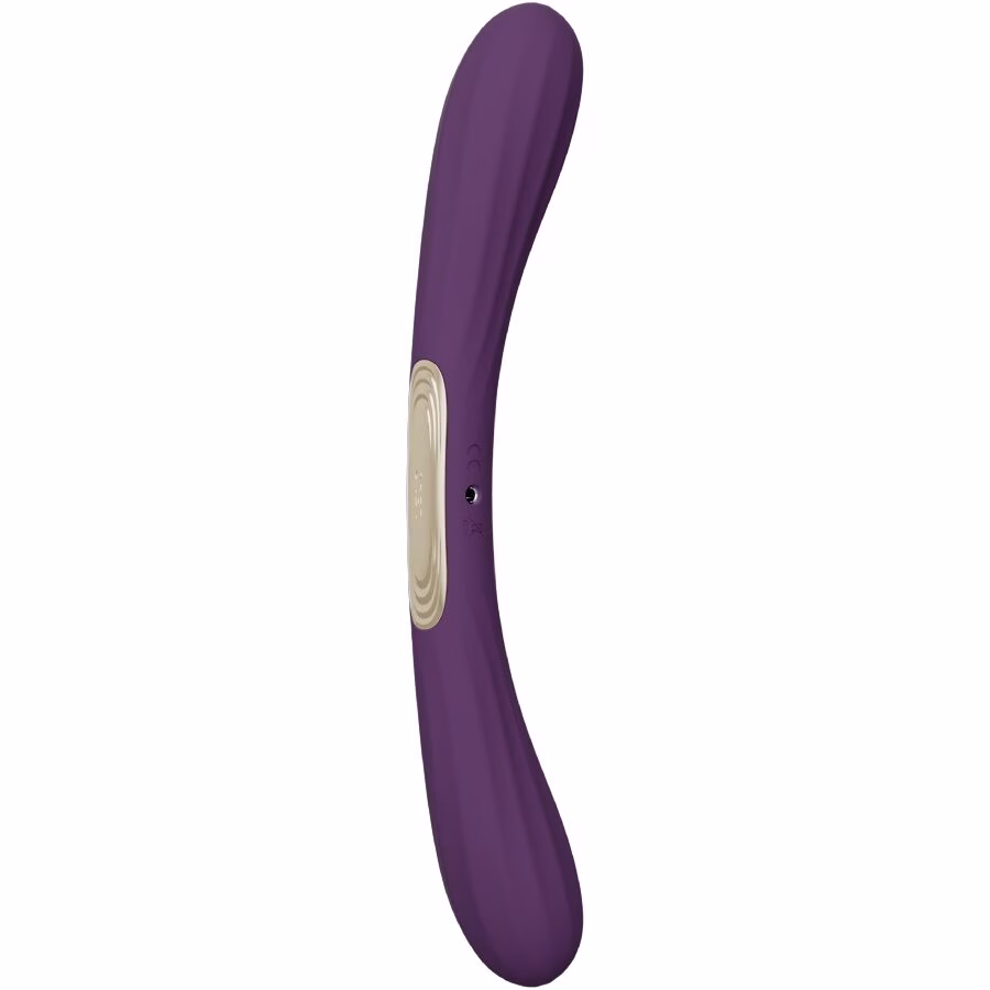 LELO - BOOMERANG VIBRADOR DE DOBLE EXTREMO MORADO