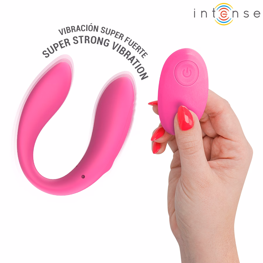 INTENSE - NORA ESTIMULADOR DE PINZA CON VIBRACIÓN ROSA - Imagen 4