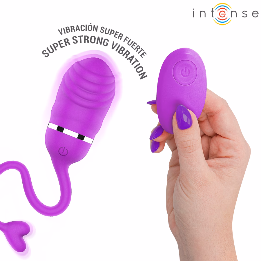 INTENSE - SOOKIE HUEVO VIBRADOR CON CONTROL REMOTO MORADO - Imagen 2