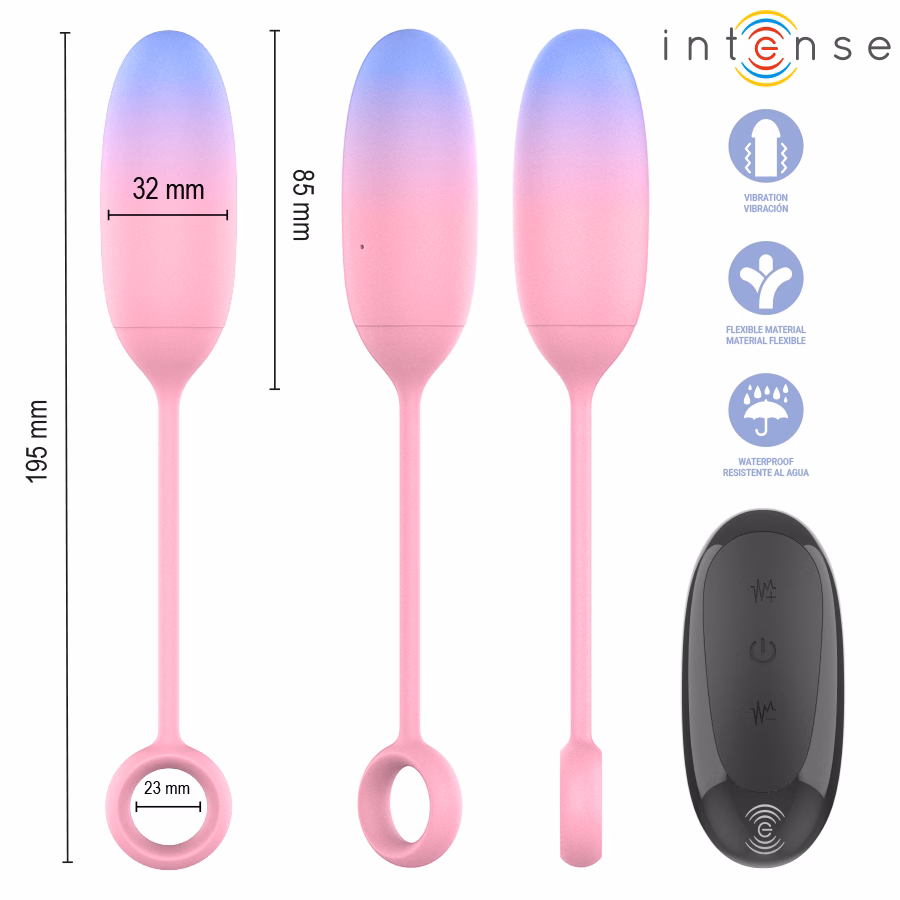 INTENSE - PAMELA VIBRADOR DE PUNTO G GRADIENTE - Imagen 4